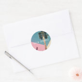 Stickers Retro Palm Springs (Enveloppe)