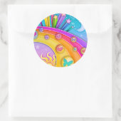 Stickers - Retro Sixties Pop Art Sky (Sac)