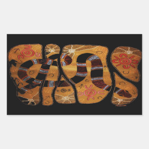 Stickers Rêve Serpent Arc En Ciel