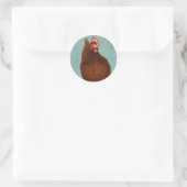 Stickers Rhode Island Red Hen (Sac)