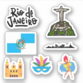 Stickers Rio de Janeiro (Devant)