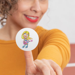 Stickers Rock Girl