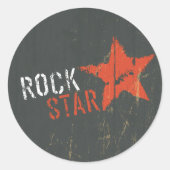 Stickers Rock Star (Devant)