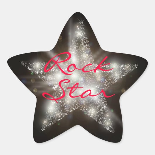 Stickers Rock Star (Devant)