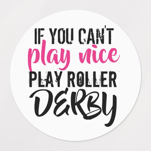 Stickers Roller Derby (Design 2)