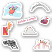 Stickers Rollercoaster (Devant)