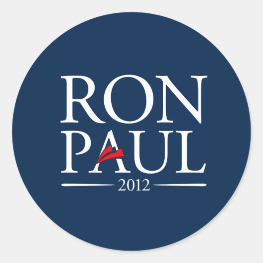 Stickers Ron Paul 2012 (Devant)