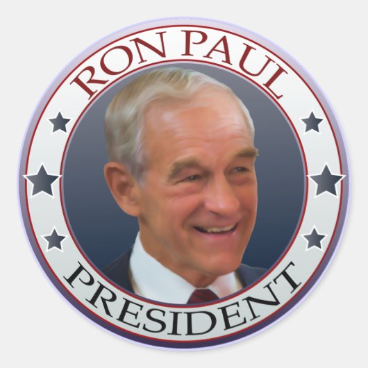 Stickers Ron Paul Lapel (Devant)