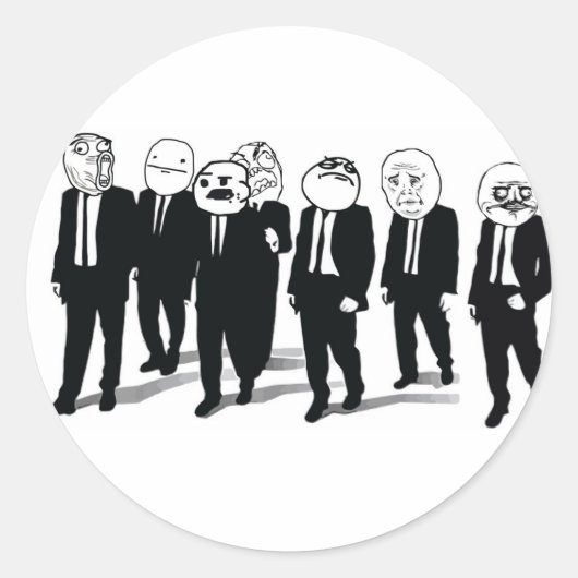 Stickers Rond Gang (Devant)