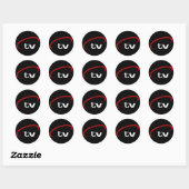 Stickers! Ronde Sticker (Vel)
