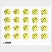 Stickers ronds (Feuille)