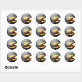 Stickers ronds (Feuille)