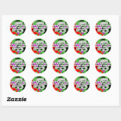Stickers ronds (Feuille)