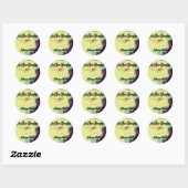 Stickers ronds (Feuille)
