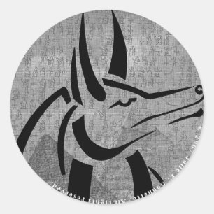 Stickers ronds Anubis