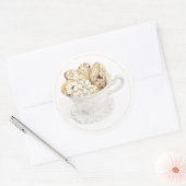 Stickers ronds BISCOTTI 3" (Enveloppe)