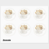 Stickers ronds BISCOTTI 3" (Feuille)