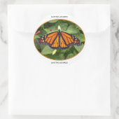 Stickers ronds brillants, Style Monarque #4a (Sac)