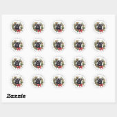 Stickers ronds carlin (Feuille)
