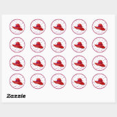 Stickers ronds Casquette Galore (Feuille)