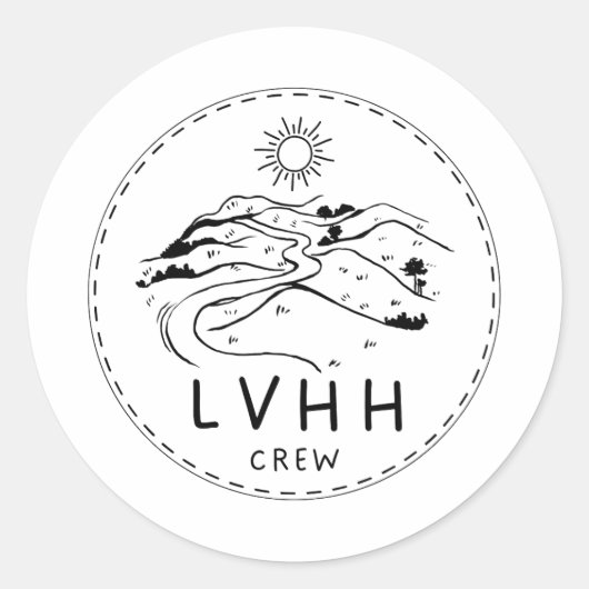 Stickers ronds classiques (Devant)