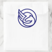 Stickers ronds classiques (Sac)