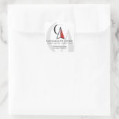 Stickers ronds classiques (Sac)