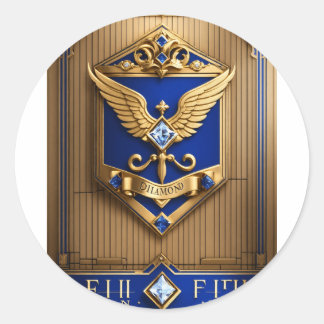 Stickers ronds classiques