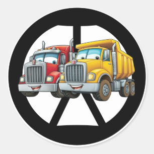 Stickers ronds classiques