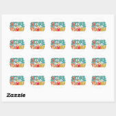 Stickers ronds classiques (Feuille)