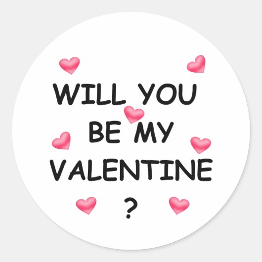 Stickers ronds classiques (Devant)