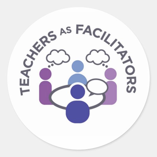 Stickers ronds classiques (Devant)