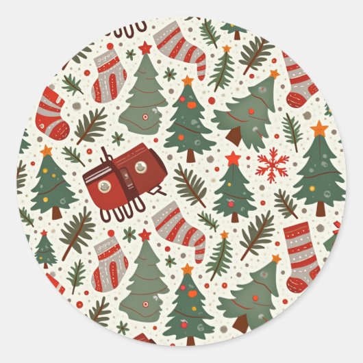 Stickers ronds classiques (Devant)