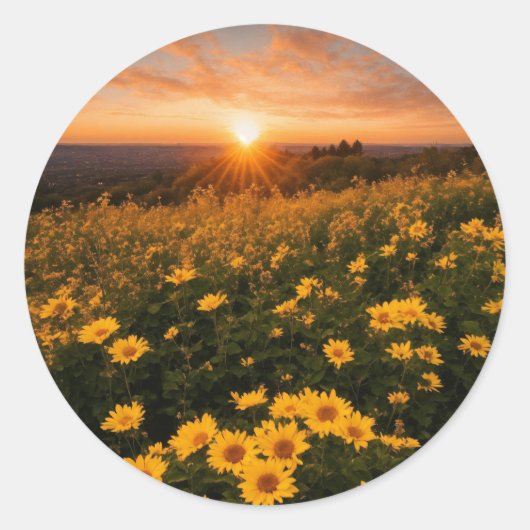 Stickers ronds classiques (Devant)