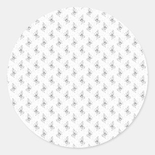 Stickers ronds classiques pour l'étiquetage élégan