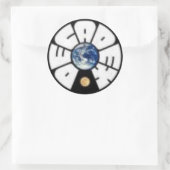 Stickers ronds - Customisés (Sac)