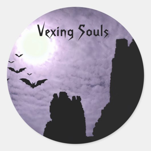 Stickers ronds - Customisés (Devant)