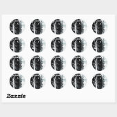 Stickers ronds - Customisés (Feuille)