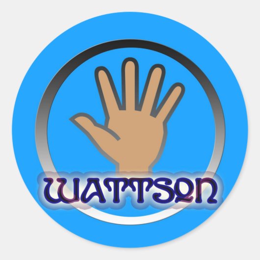 Stickers ronds - Customisés (Devant)