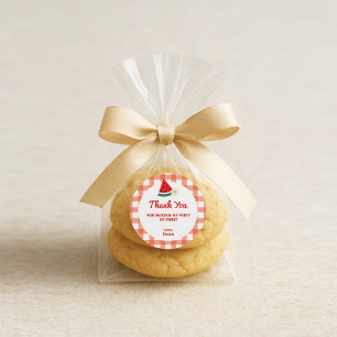 Stickers ronds de pastèque