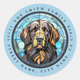 Stickers ronds de Terre-Neuve