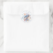 Stickers ronds de tortue de mer (Sac)