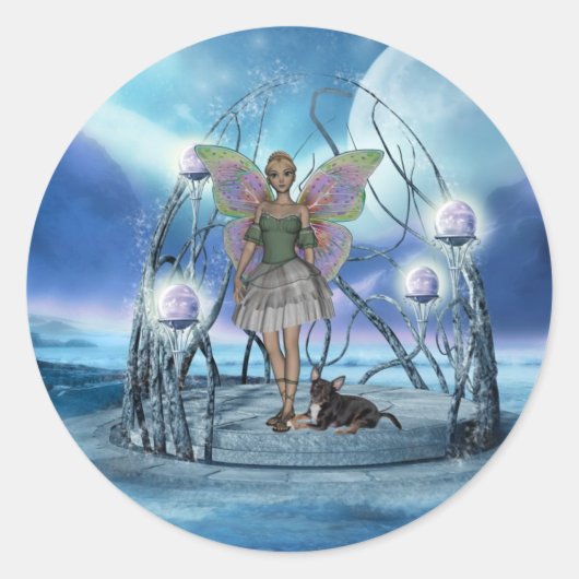 Stickers ronds désespérés (Devant)