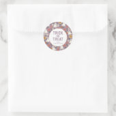 Stickers ronds d'Halloween joyeux (Sac)