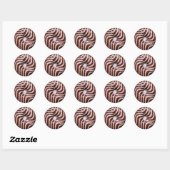 Stickers ronds Donut (Feuille)