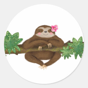 stickers ronds doux