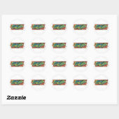 Stickers ronds en détresse - Customisés (Feuille)