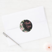 Stickers ronds Flare Merci (Enveloppe)