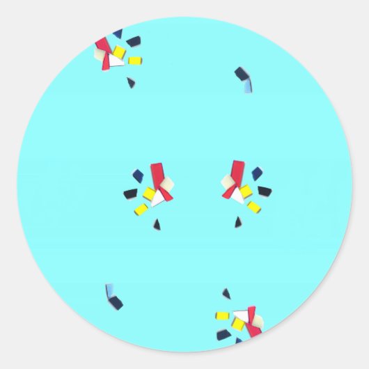 Stickers ronds "Fragments" (Devant)