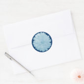Stickers ronds Icy Blue Marigold (Enveloppe)